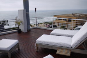 ocean view deck tile balcony